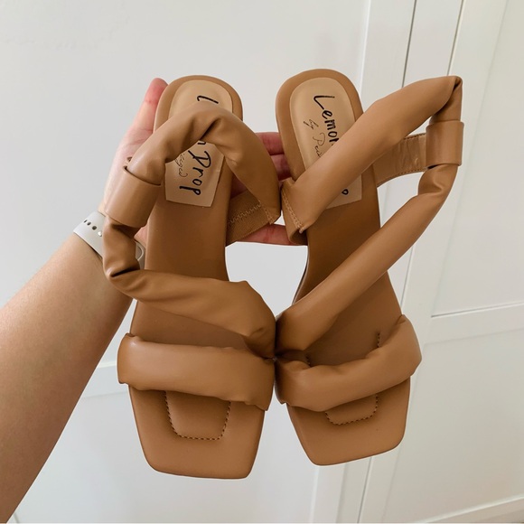 Lemon Drop by Priviledge Mauve Pink 4.5” Block Heel Square Toe Size 10 - Picture 1 of 9